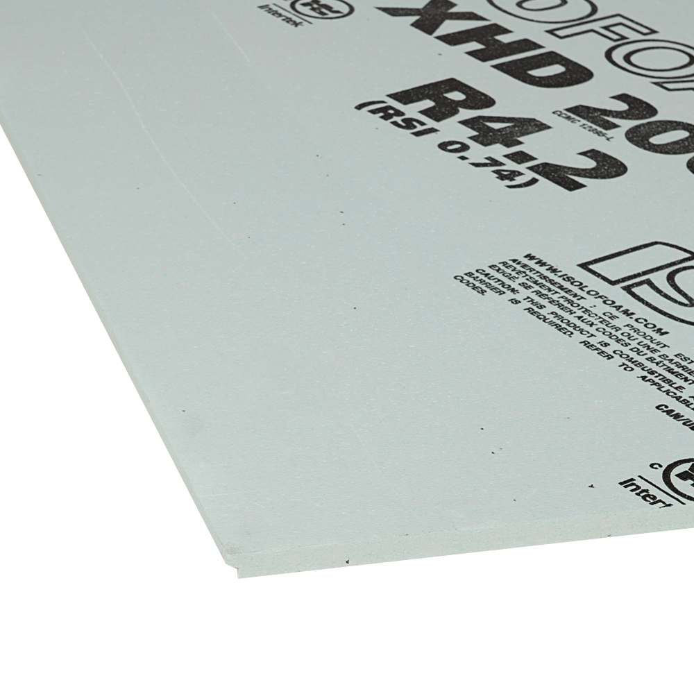 ISOLOFOAM XHD200 Insulating Panel 1 in. x 4 ft. x 9 ft.
