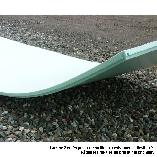 Panneau isolant Iflexfoam 160, 1&nbsp;7/8&nbsp;po&nbsp;x&nbsp;4 pi x 8 pi ISOLOFOAM