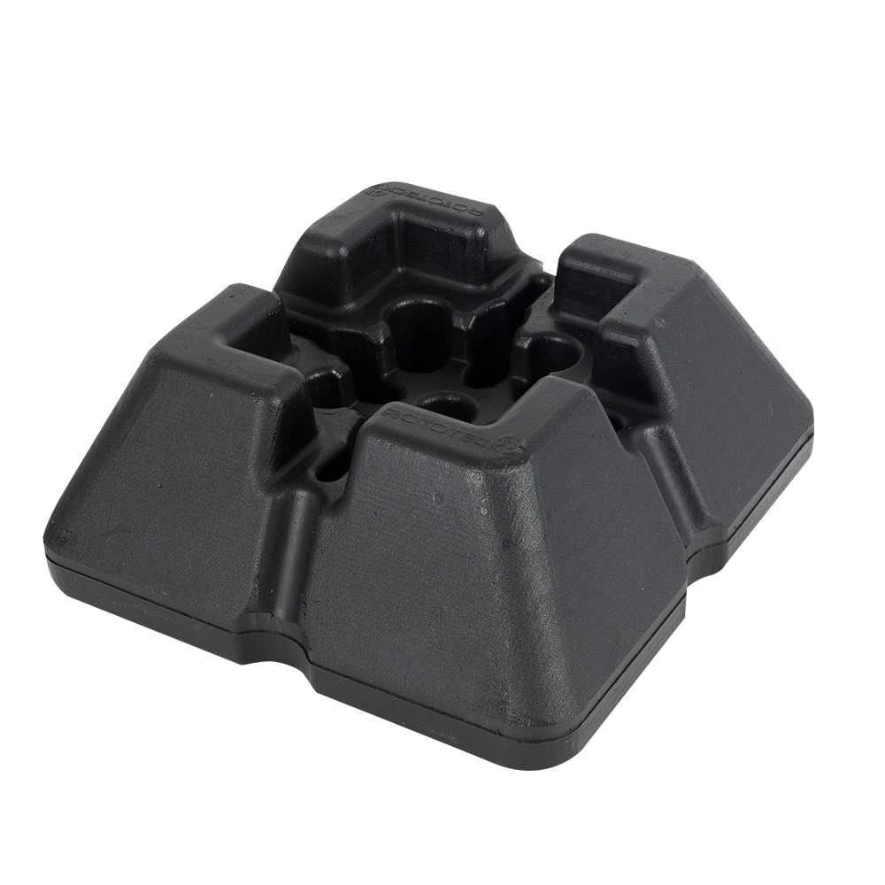 Base en polymère pour patio Rotoblock 4x4&nbsp;&&nbsp;6x6