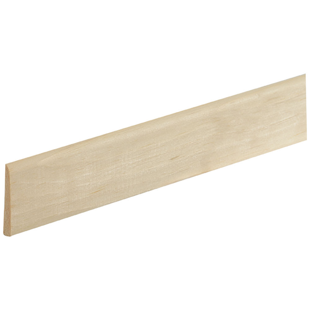 Chambranle uni en pin clair 3/8 po x 2 1/8 po x 8 pi