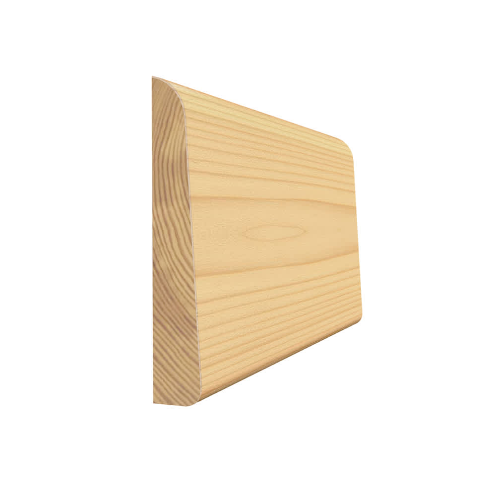 Plain Solid Clear Pine Case Moulding 3/8 in. x 2 1/8 in. x 7 ft.