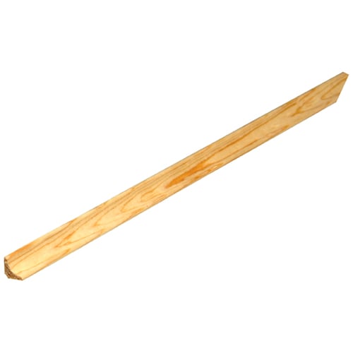 Gorge en pin clair 1/2 po x 1/2 po x 8 pi