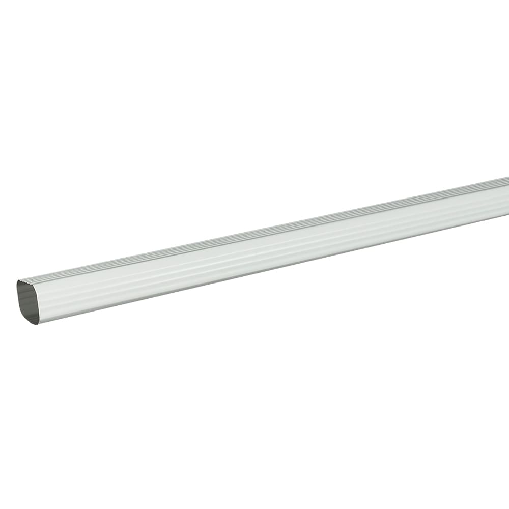 Aluminum Downspout 3 m White