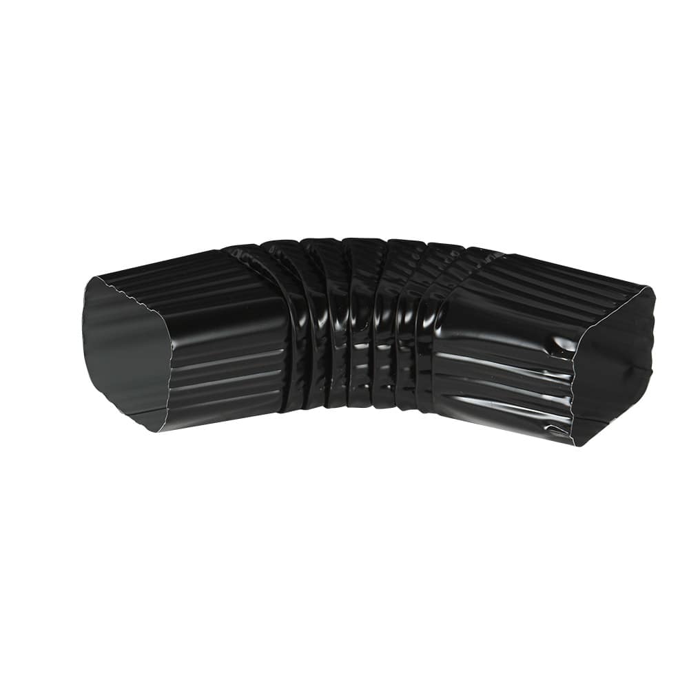 Aluminum Gutter B Elbow Black