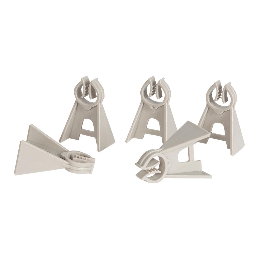 NEKTRA Steel Rod Support Bases Pkg/45