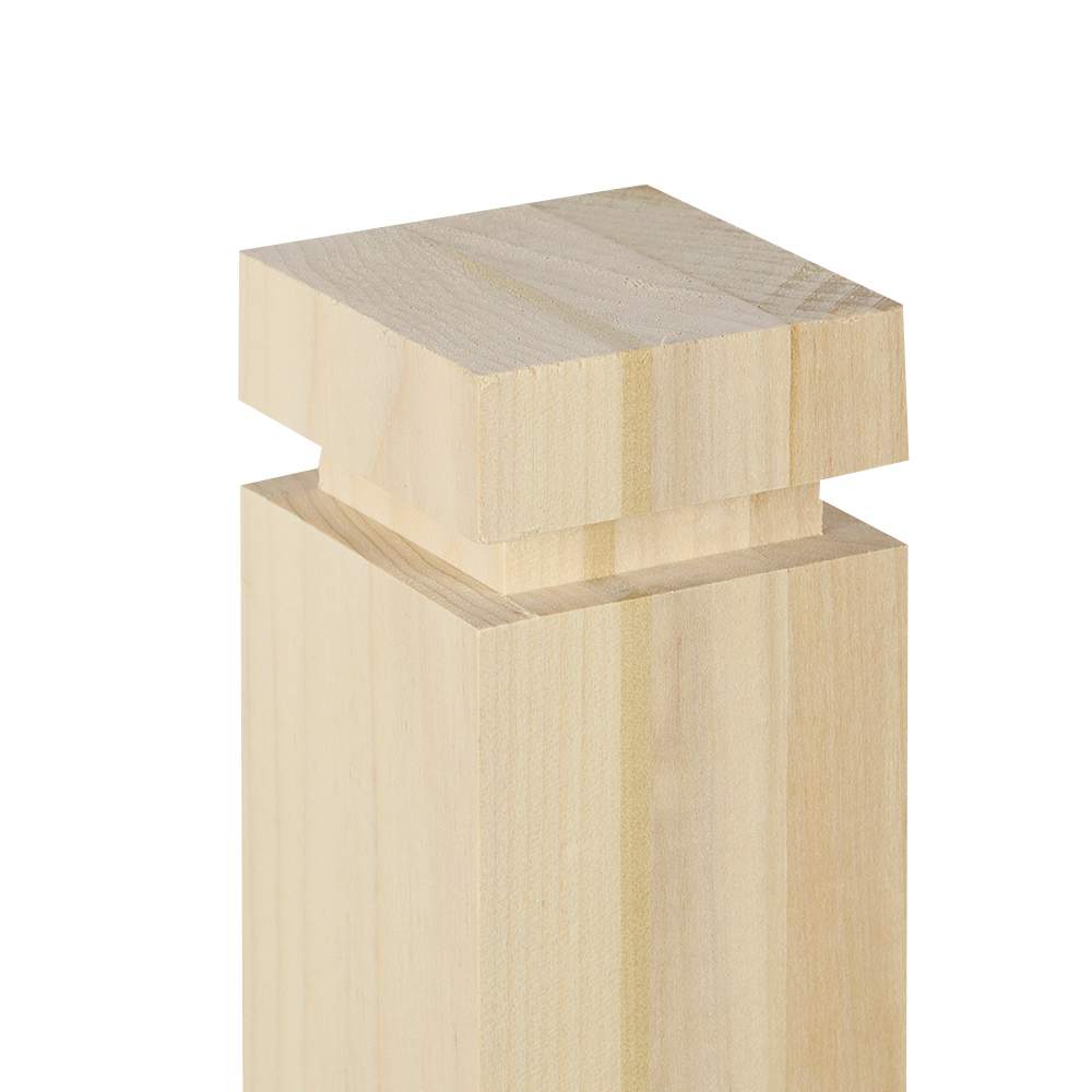 Poteau Zen en peuplier