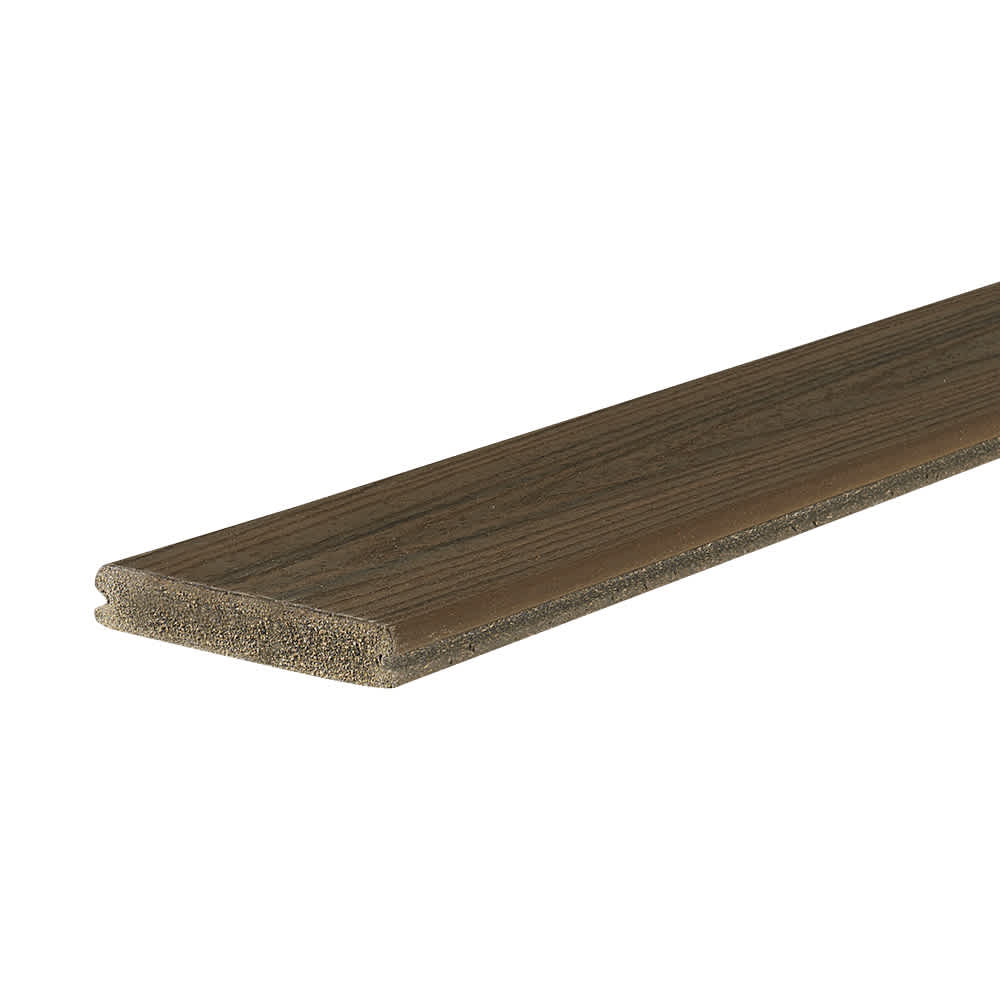 Trex Transcend Composite Patio Board Grooved Edge Spiced Rum 5&nbsp;1/2&nbsp;in&nbsp;x&nbsp;12&nbsp;ft