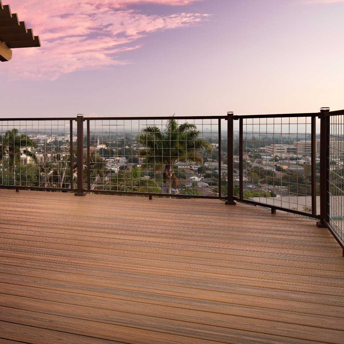 Trex Transcend Composite Patio Board Grooved Edge Spiced Rum 5&nbsp;1/2&nbsp;in&nbsp;x&nbsp;12&nbsp;ft