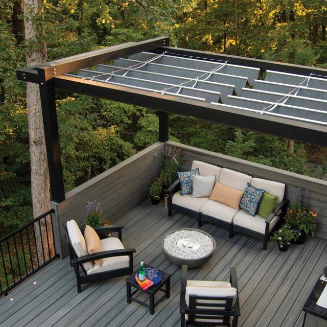 Planche de patio composite Trex Transcend rainurée Island Mist 5&nbsp;1/2&nbsp;po&nbsp;x&nbsp;16&nbsp;pi