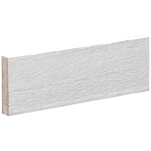 Siding Finishing Fibres Board 4&nbsp;in.&nbsp;x&nbsp;16&nbsp;ft. White