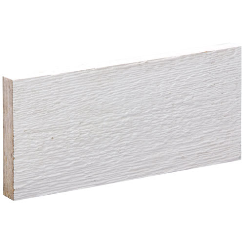 Planche de finition en fibres pour revêtements blanche 6&nbsp;po&nbsp;x&nbsp;16&nbsp;pi