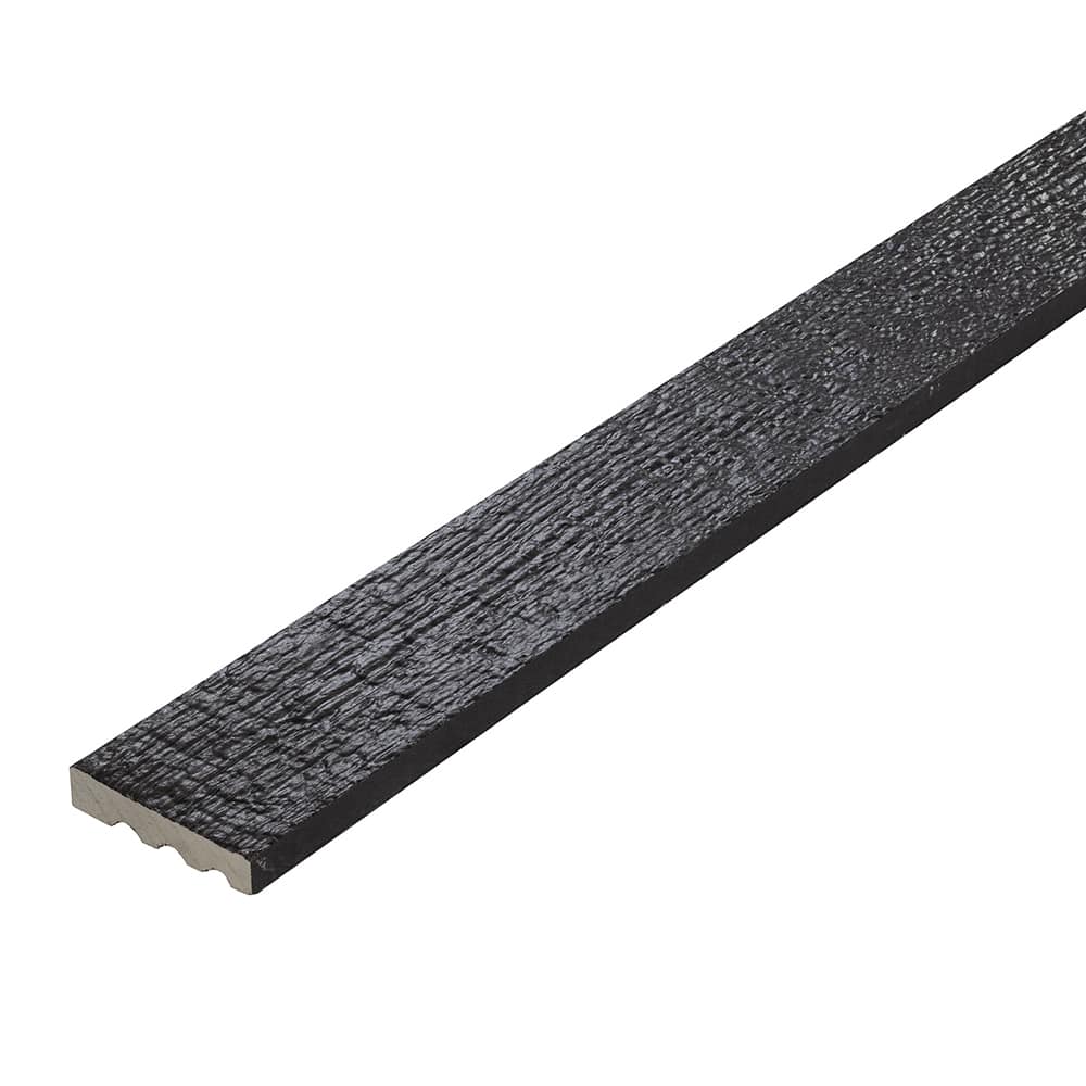Expression Fibre Cement Trim 4&nbsp;1/2&nbsp;in.&nbsp;x&nbsp;12&nbsp;ft. Ebony