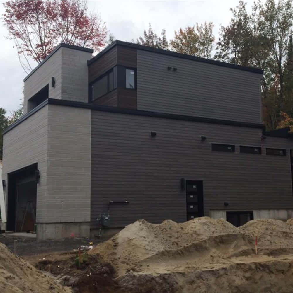 Expression Ebony Fibre Cement Siding 6&nbsp;1/4&nbsp;in.