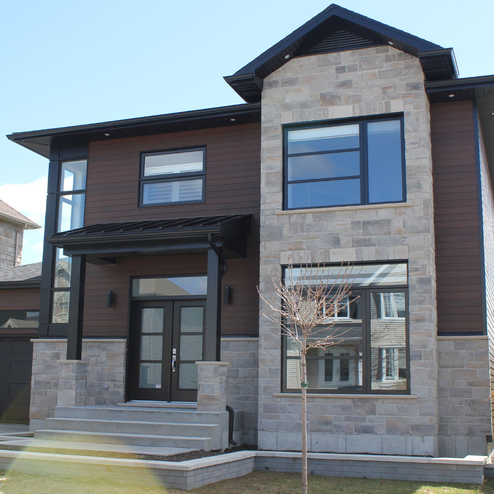 Expression Coffee Bean Fibre Cement Siding 6&nbsp;1/4&nbsp;in.