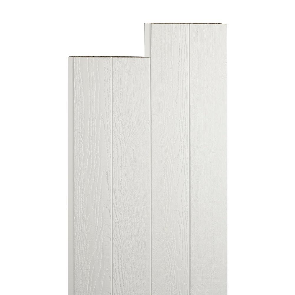 Canexel Vstyle Siding 12 in. x 12 ft. White