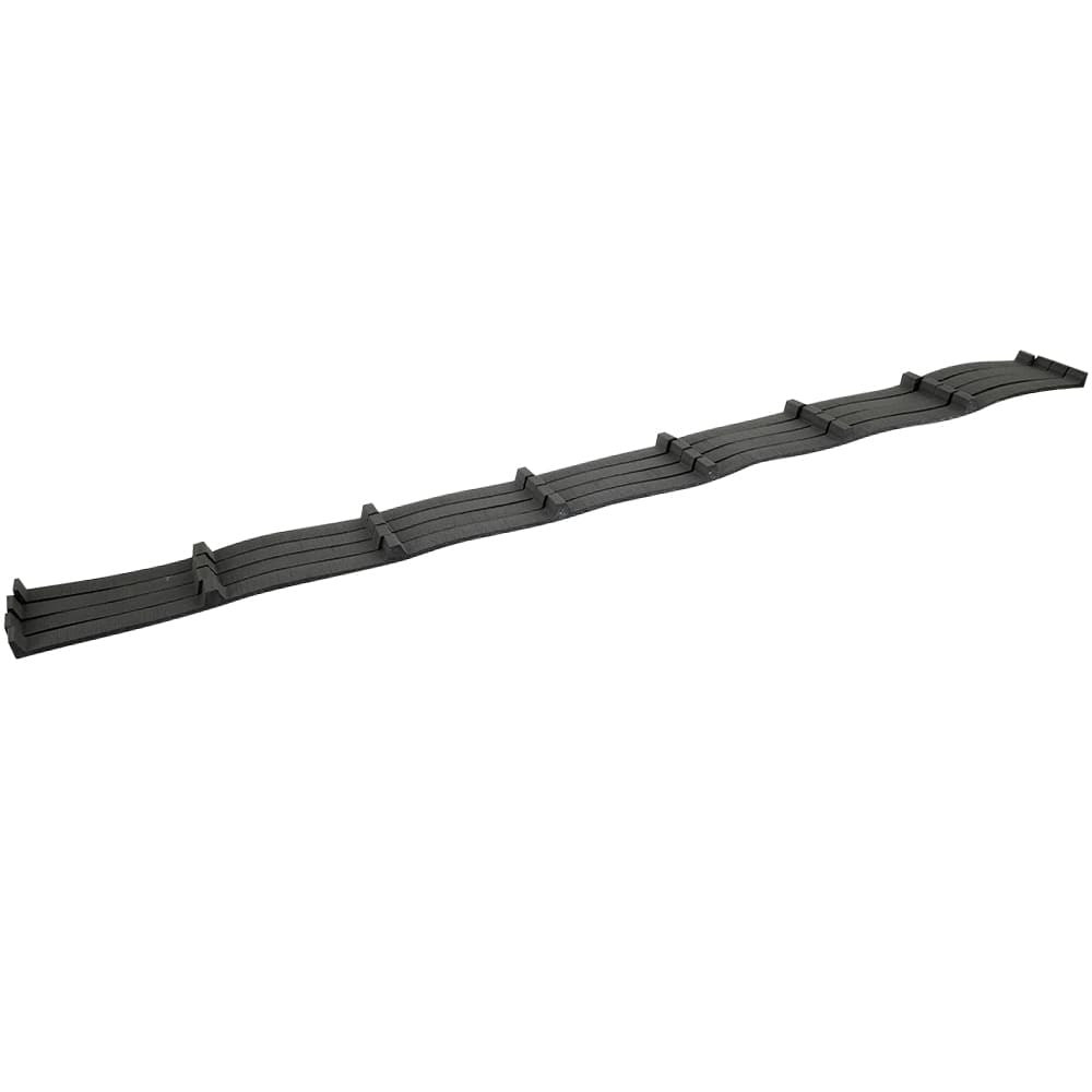 Lisières de fermeture adhésive en mousse pour tôle Victoria Pqt/4