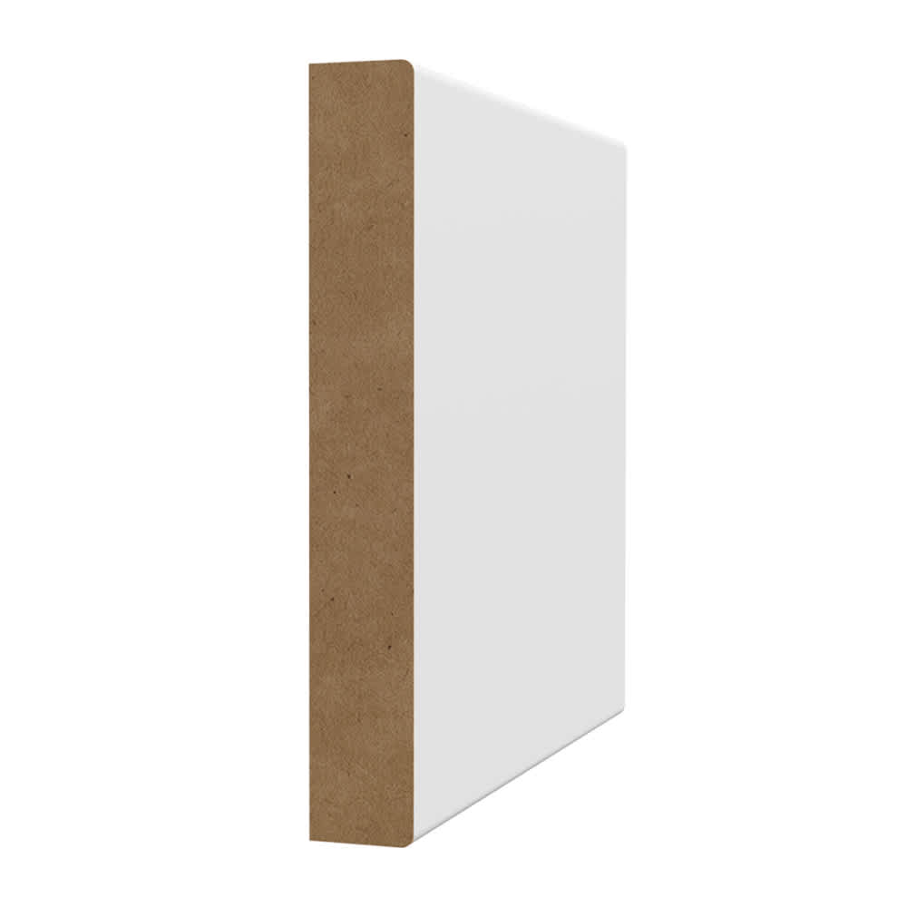 Rectangular Wood Fibre Baseboard 1/2 in. x 3 1/2 in. x 8 ft.