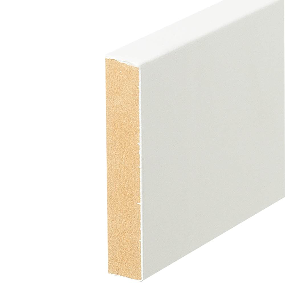 Rectangular Wood Fibre Baseboard 1/2&nbsp;in.&nbsp;x&nbsp;3&nbsp;1/2&nbsp;in.&nbsp;x&nbsp;8&nbsp;ft.
