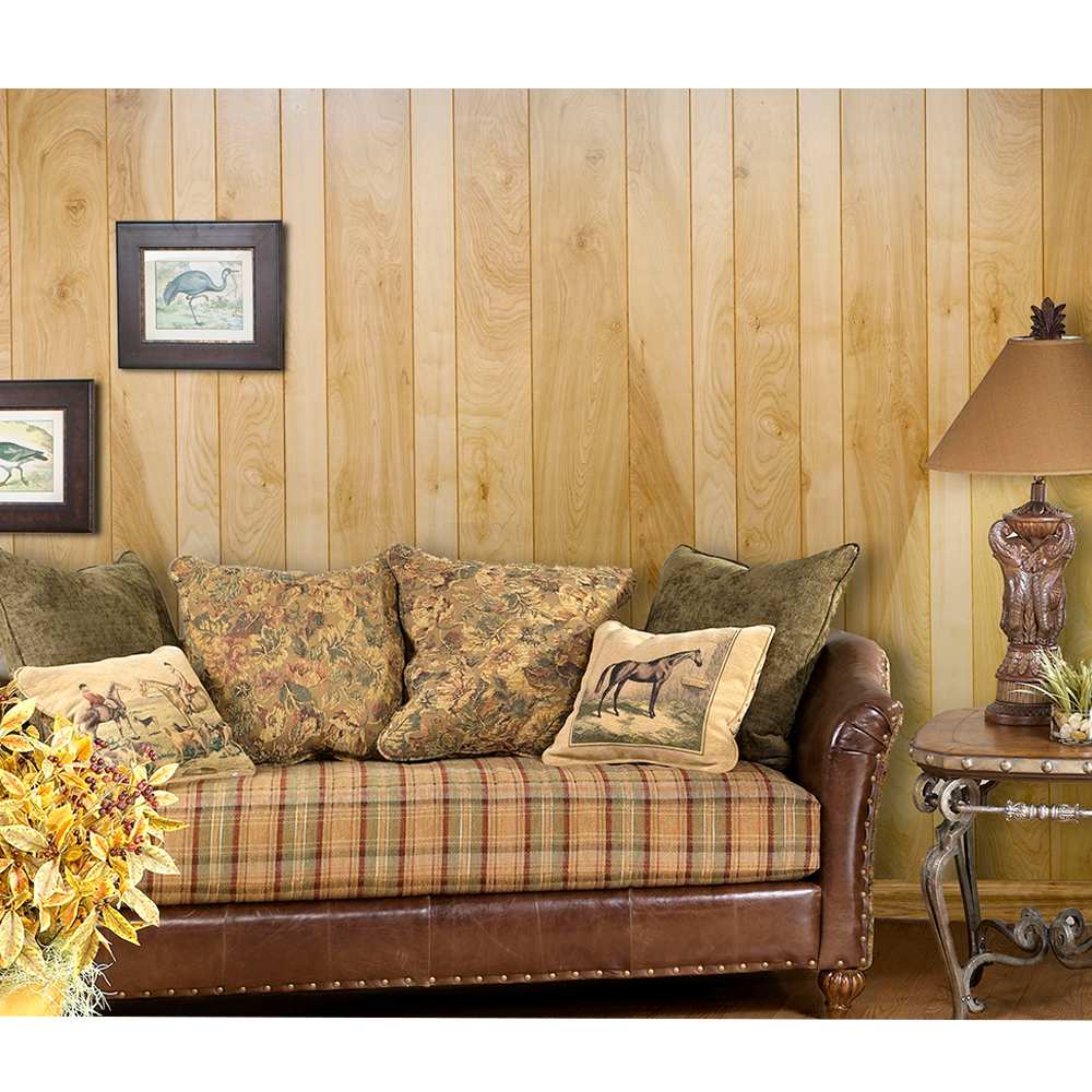 Panneau mural déco Merisier Névada 4&nbsp;pi&nbsp;x&nbsp;8&nbsp;pi