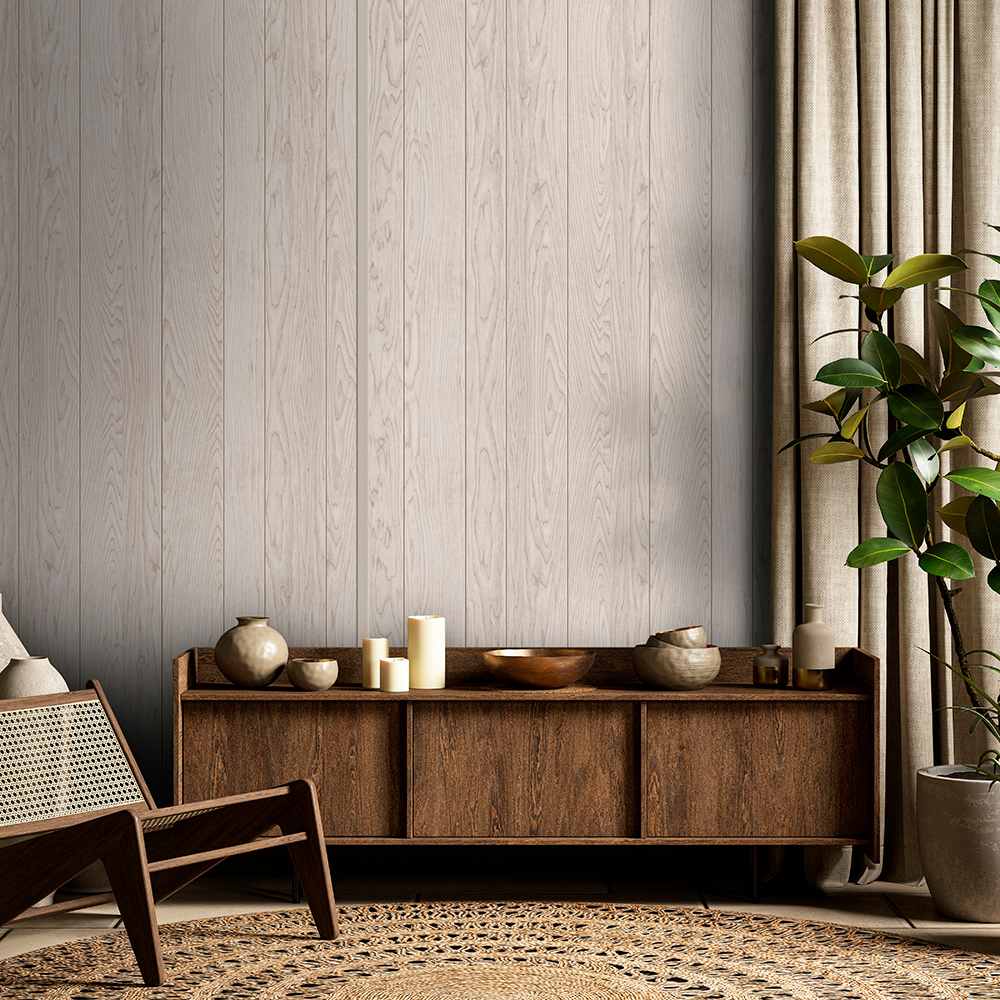 Panneau mural déco Chêne polaire 4&nbsp;pi&nbsp;x&nbsp;8&nbsp;pi