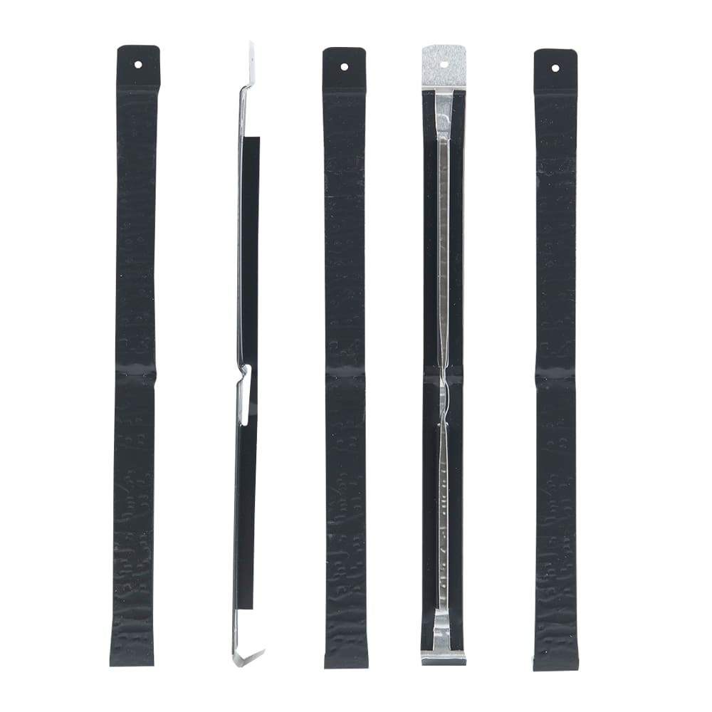 Vstyle Siding Joints Black 7/8 in. x 12 in. Pkg/20