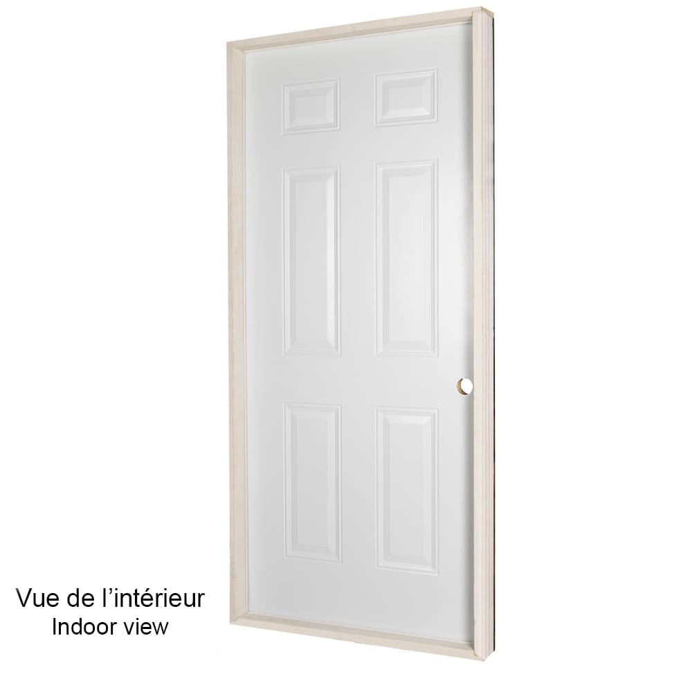 Porte en acier Cabanon 36&nbsp;po droite