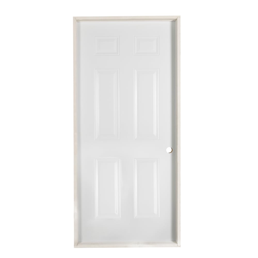 Porte en acier Cabanon 36&nbsp;po droite