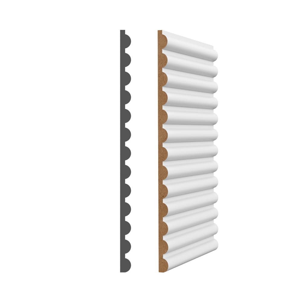 Lambris mural Dame-Mini en&nbsp;fibre&nbsp;de&nbsp;bois