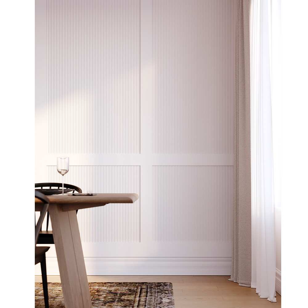 Lambris mural Dame-Mini en&nbsp;fibre&nbsp;de&nbsp;bois