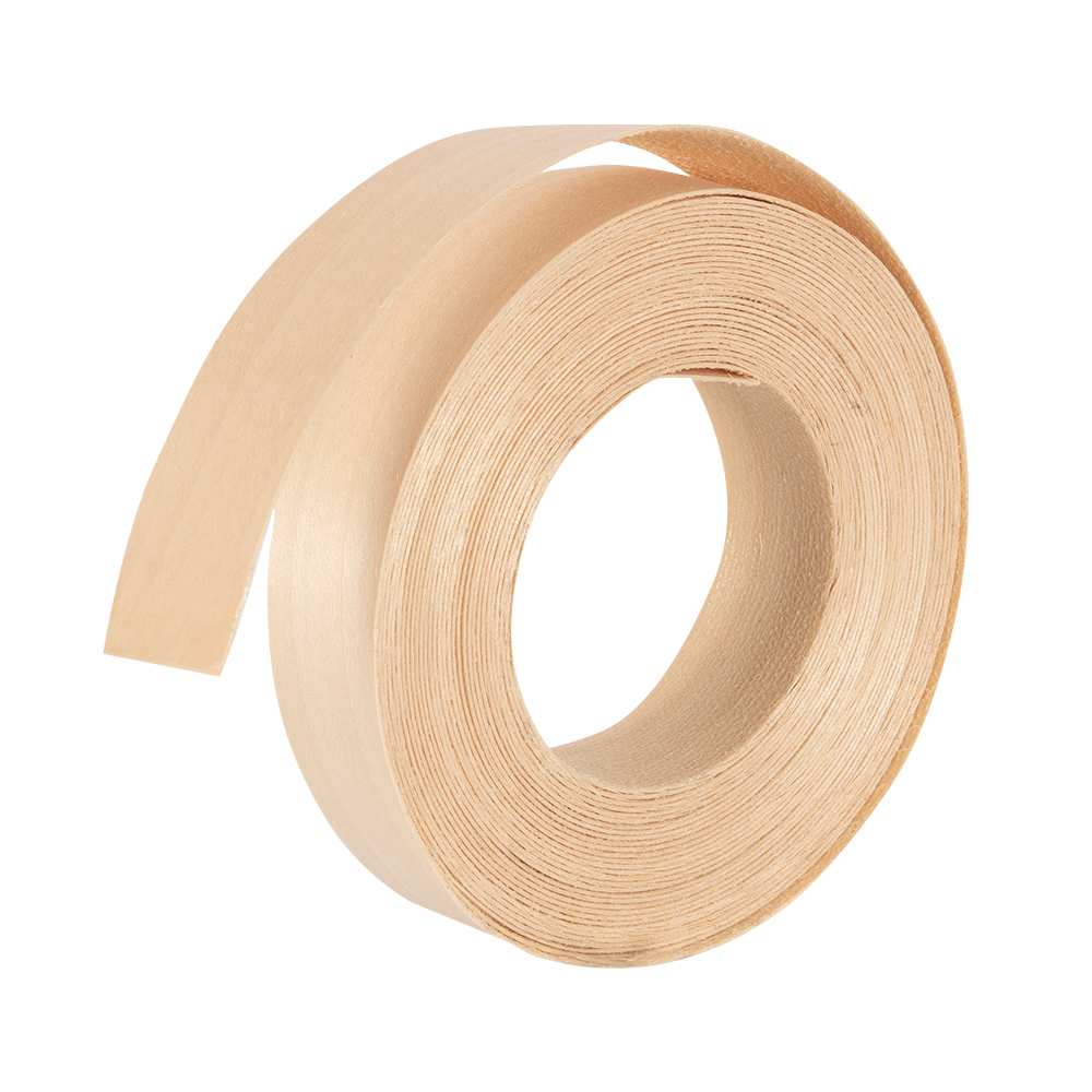 Placage de chant en merisier blanc 7/8 po x 25 pi