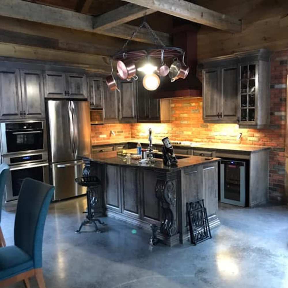 Coins de brique décorative rouge mixte SIMAX