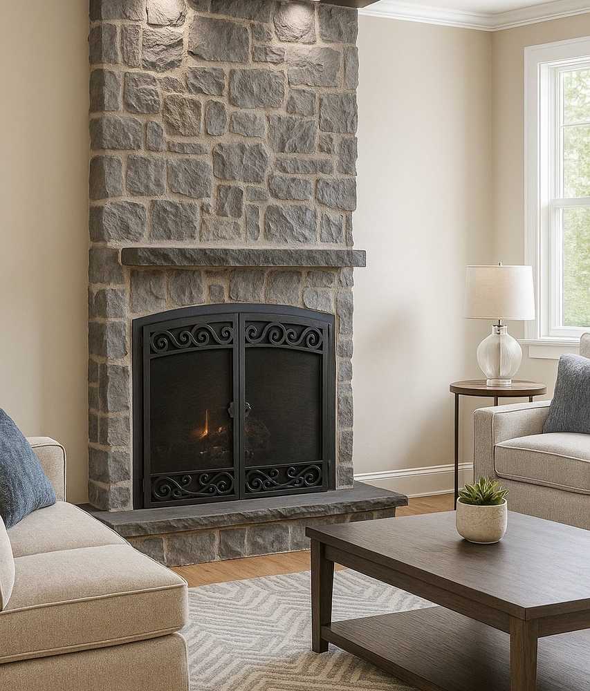 Pierre décorative Nouvelle France