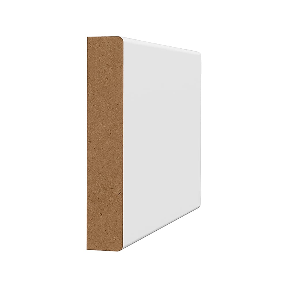 Rectangular Wood Fibre Baseboard 3/8 in. x 2 1/8 in. x 14 ft.