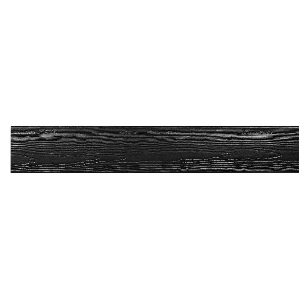 Midnight Black Fibre Cement Siding 8 1/4 in. X 12 ft.