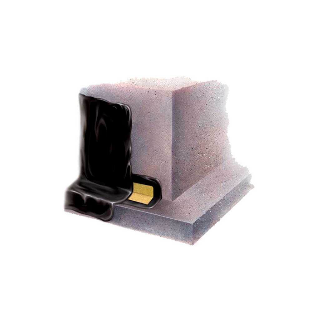 Membrane liquide d'émulsion élastomère pour imperméabilisation Aqua-Bloc noir 18,9 L