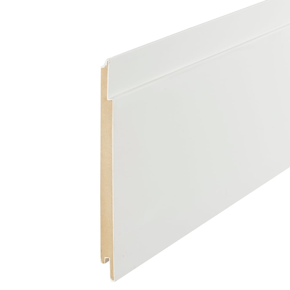 Lambris Shiplap en fibre de bois 3/8&nbsp;po&nbsp;x 5 3/4 po x 12 pi Pqt/4