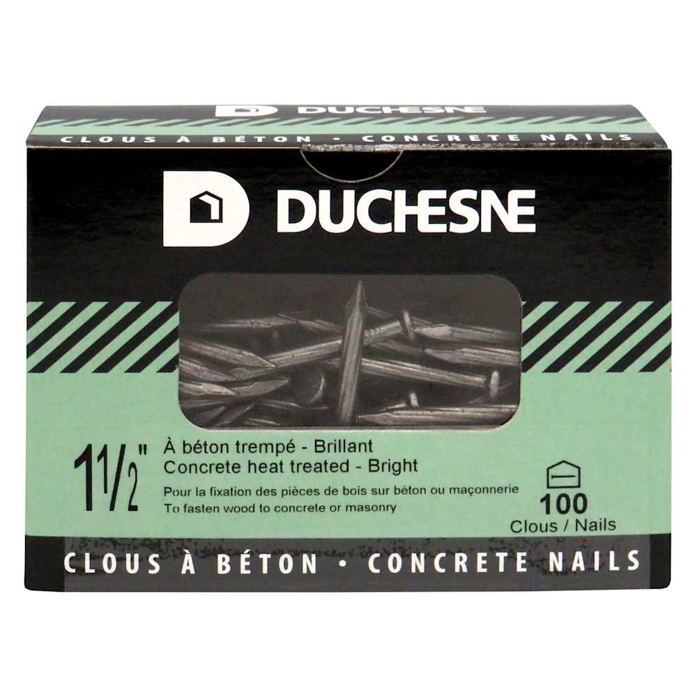 Masonry (Concrete) Spiral Nails 1&nbsp;1/2&nbsp;in Pkg/100