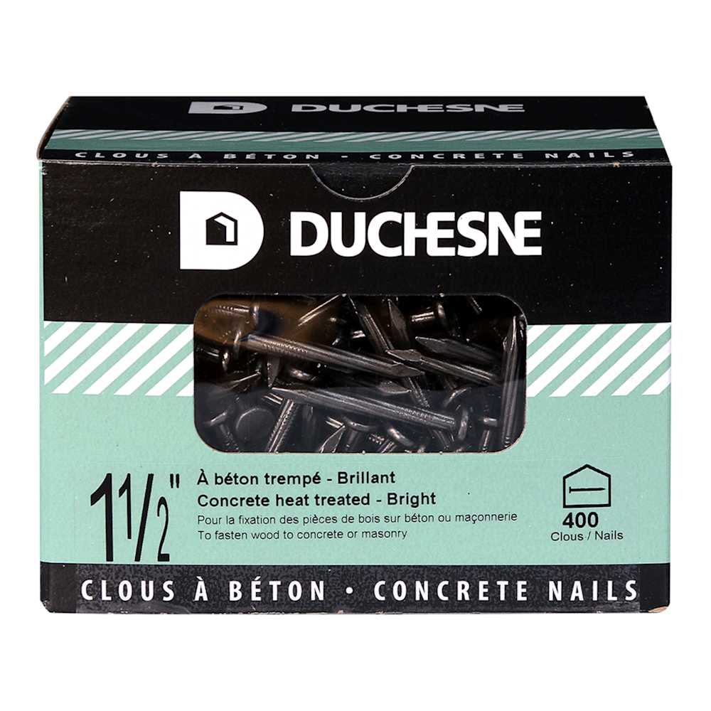 Masonry (Concrete) Nails 1&nbsp;1/2&nbsp;in Pkg/400