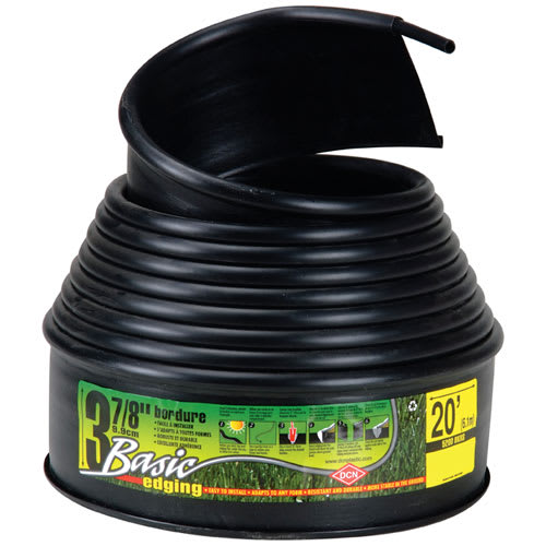 Bordure pour pelouse 3 7/8 po x 20 pi