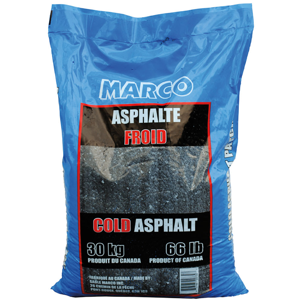 Asphalte froid pour réparations 30&nbsp;kg