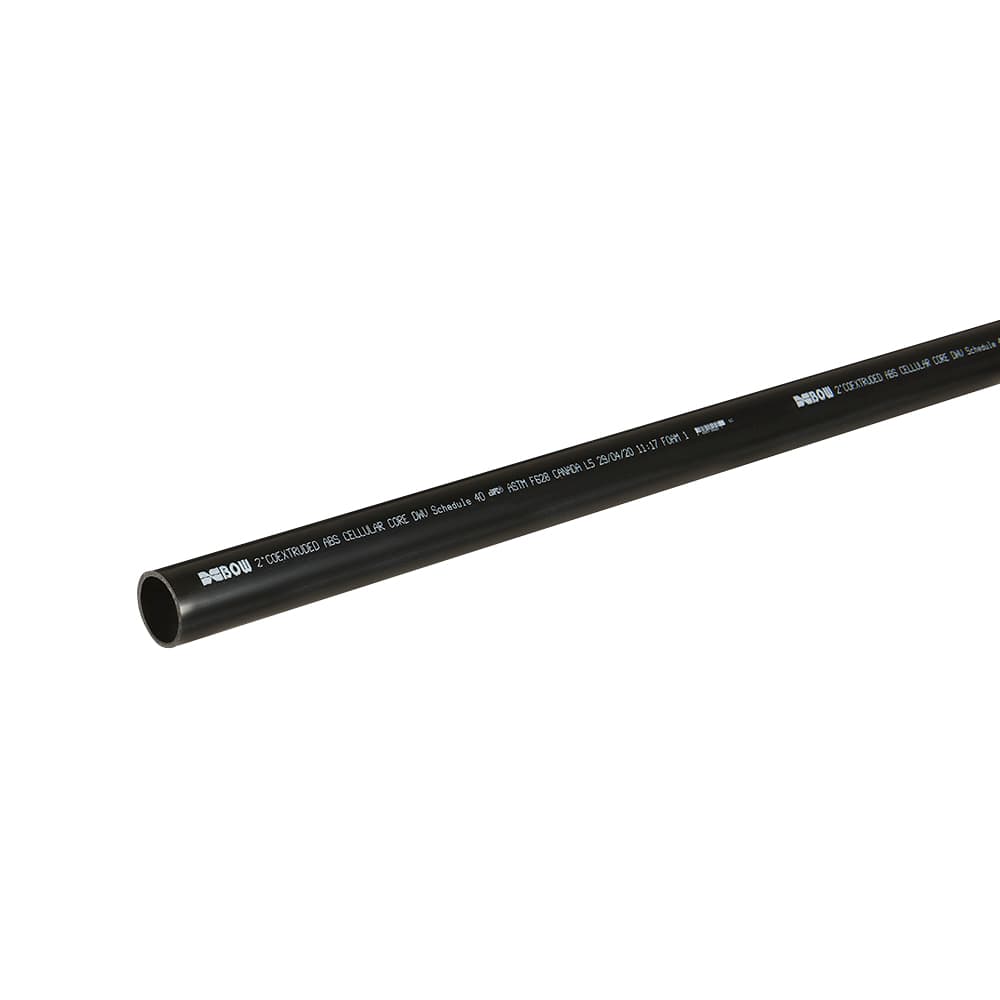 Tuyau ABS 2&nbsp;po&nbsp;x&nbsp;6&nbsp;pi