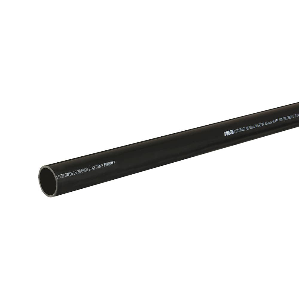 Tuyau ABS 3&nbsp;po&nbsp;x&nbsp;3&nbsp;pi