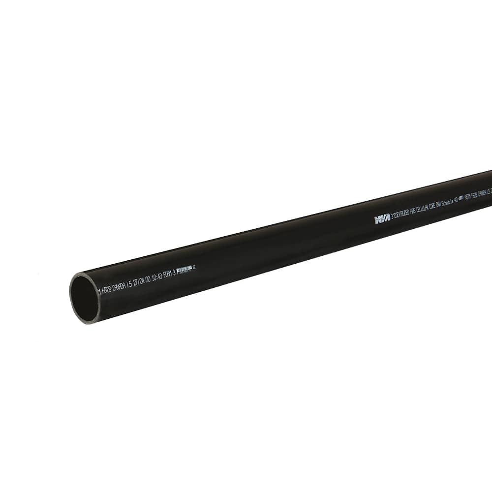 ABS Pipe 3&nbsp;in.&nbsp;x&nbsp;6&nbsp;ft.