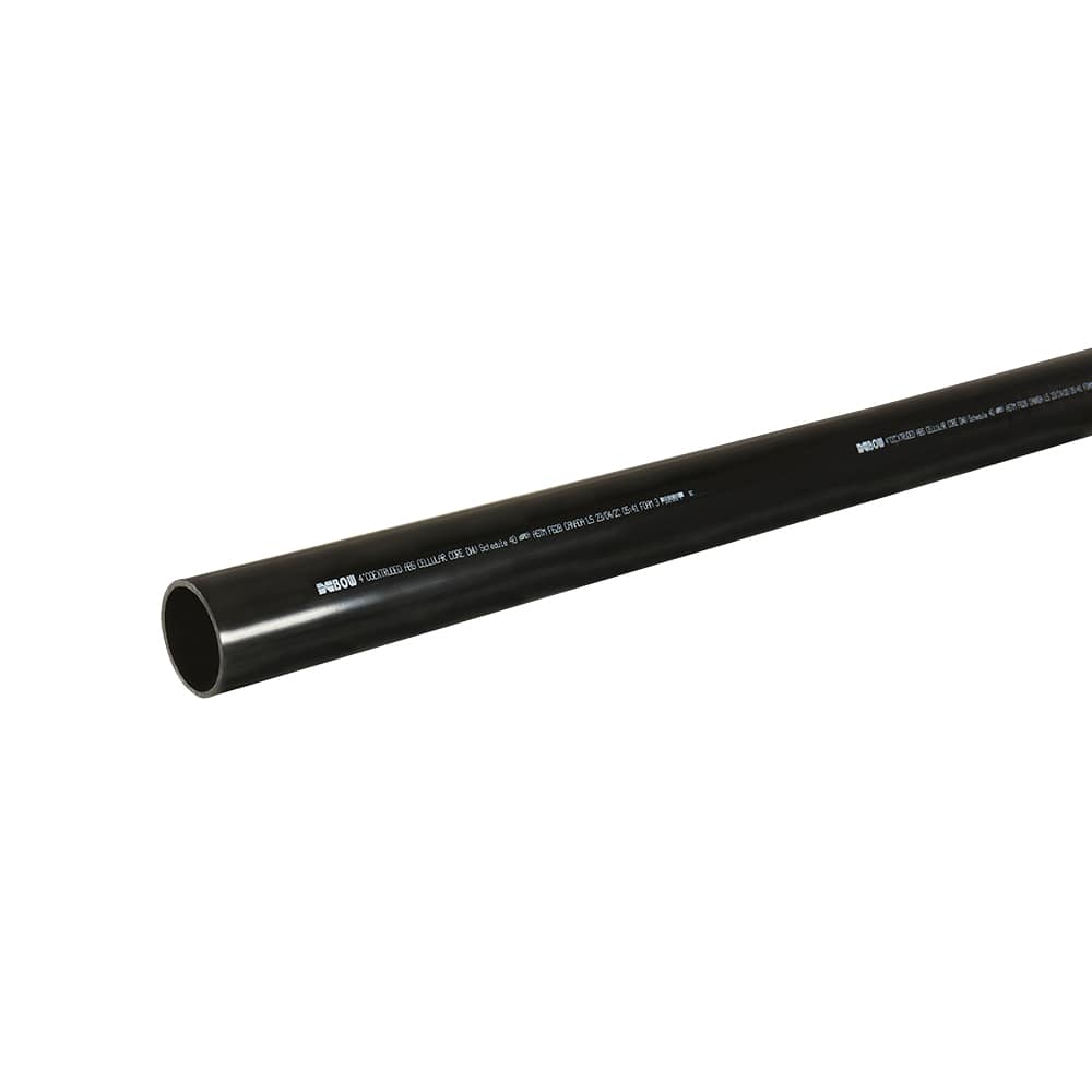 Tuyau ABS 4&nbsp;po&nbsp;x&nbsp;6&nbsp;pi