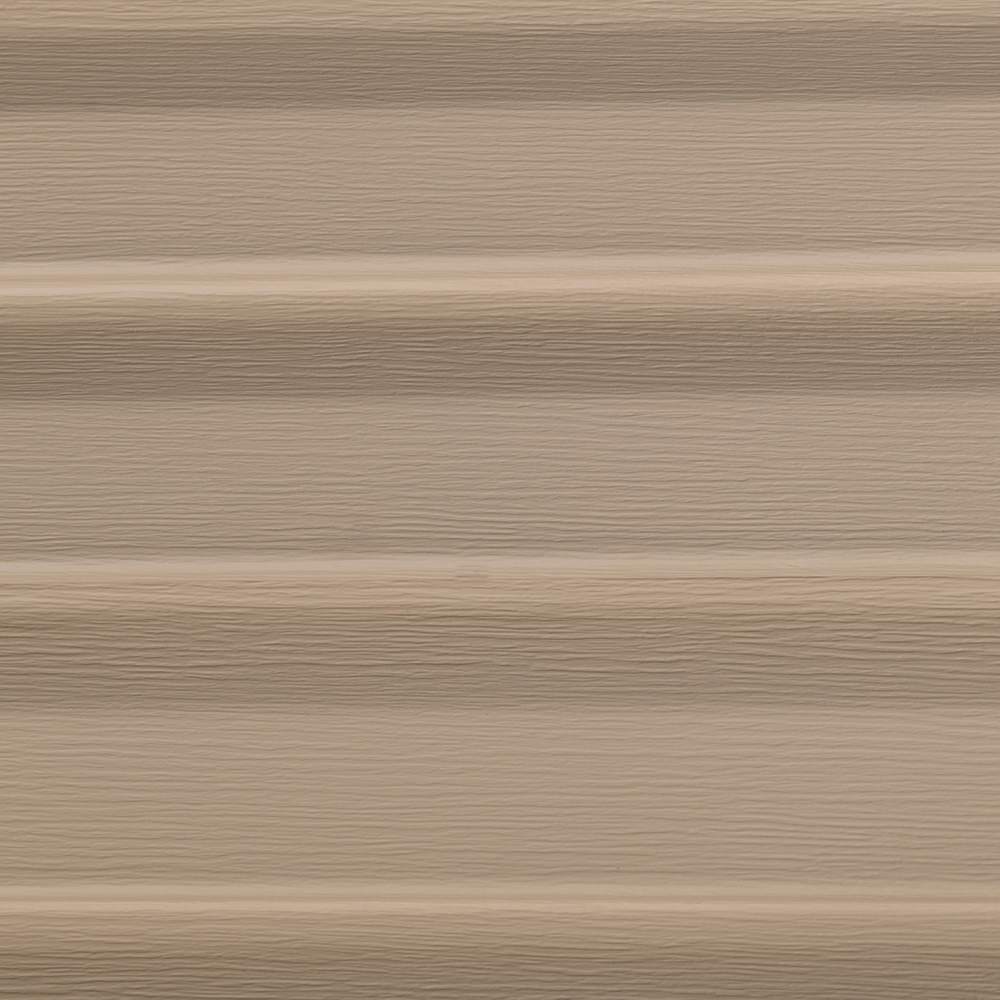 Pebble Clay Colonial Double&nbsp;4 Vinyl Siding 8&nbsp;in&nbsp;x&nbsp;12&nbsp;ft&nbsp;6&nbsp;in