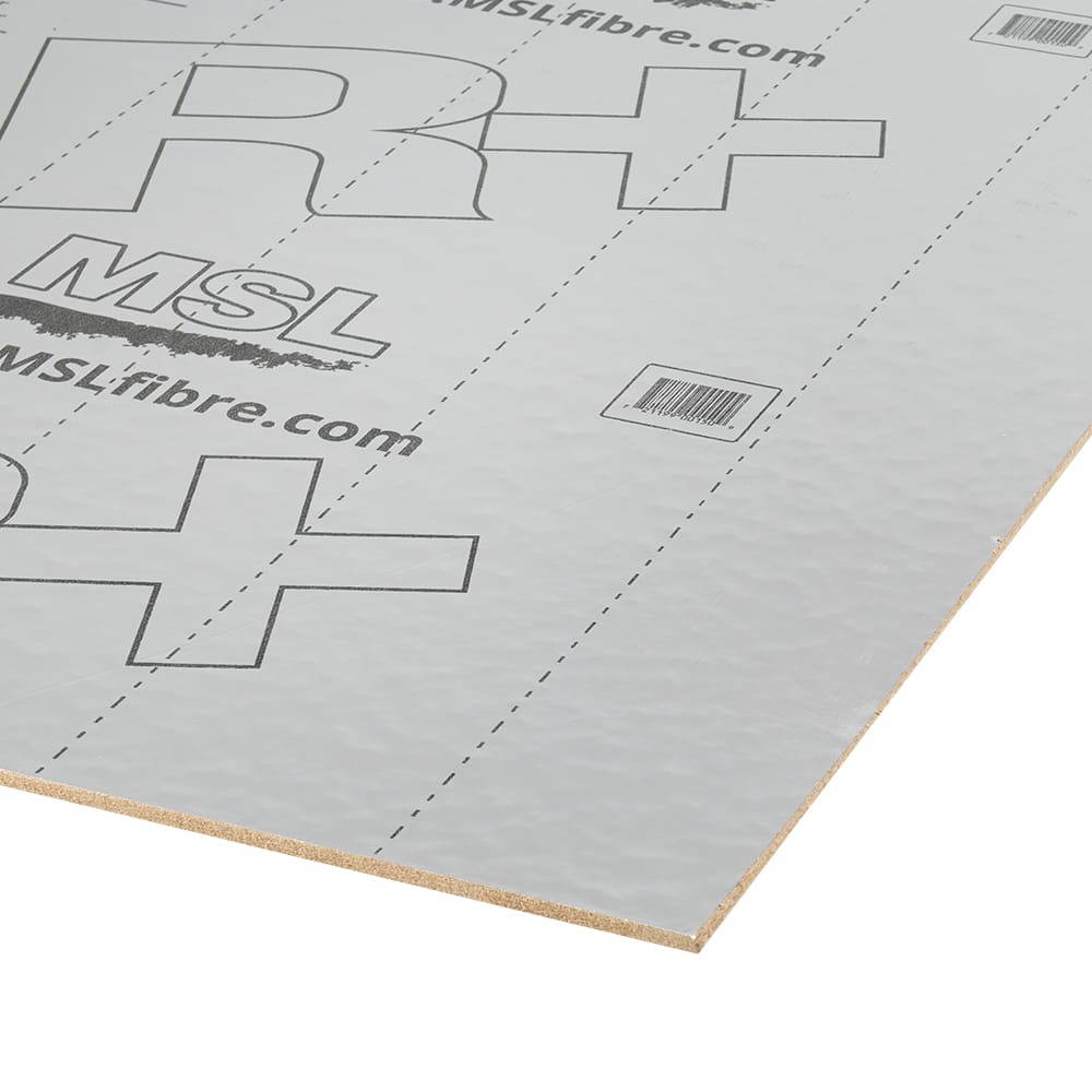 Panneau isolant et insonorisant MSL-R+ 1/2 po x 4 pi x 8 pi 1 po