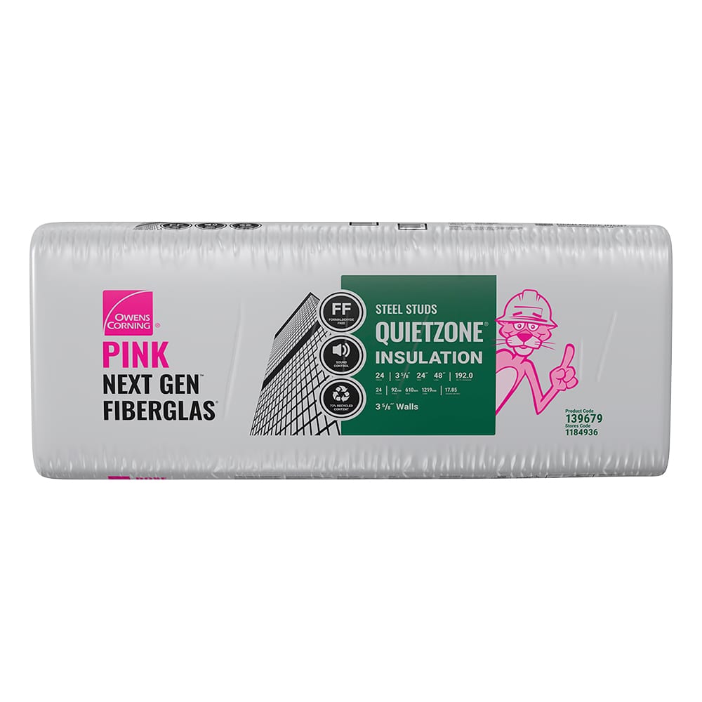 Laine insonorisante Quiétude Next Gen 3&nbsp;5/8&nbsp;po&nbsp;x&nbsp;24&nbsp;po OWENS CORNING