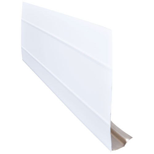 White Aluminum Fascia 4 in x 10 ft