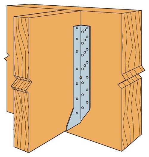 Étrier pour solives I & en bois lamellé-collé 3 po x 12 po (série HU)