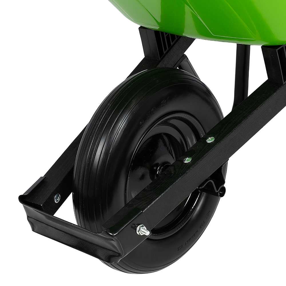 Brouette avec cuve en poly Jardinas 5&nbsp;pi³